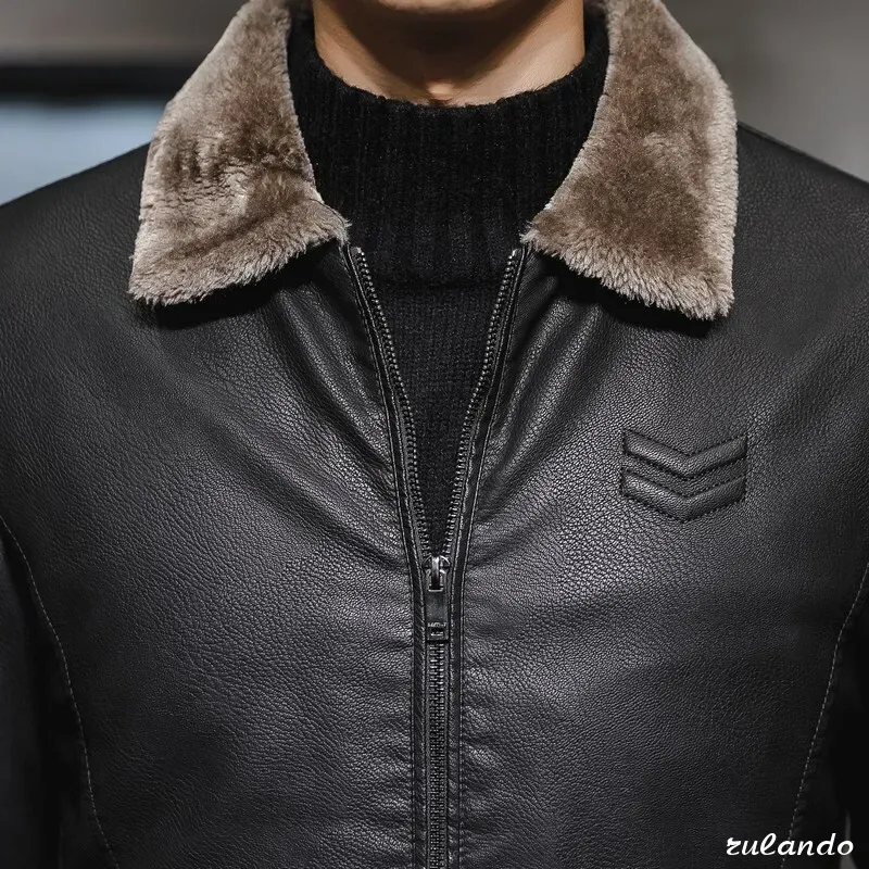 Мужская зимняя куртка с меховым воротником и меховой подкладкой, размер 54 Калининград - изображение 7