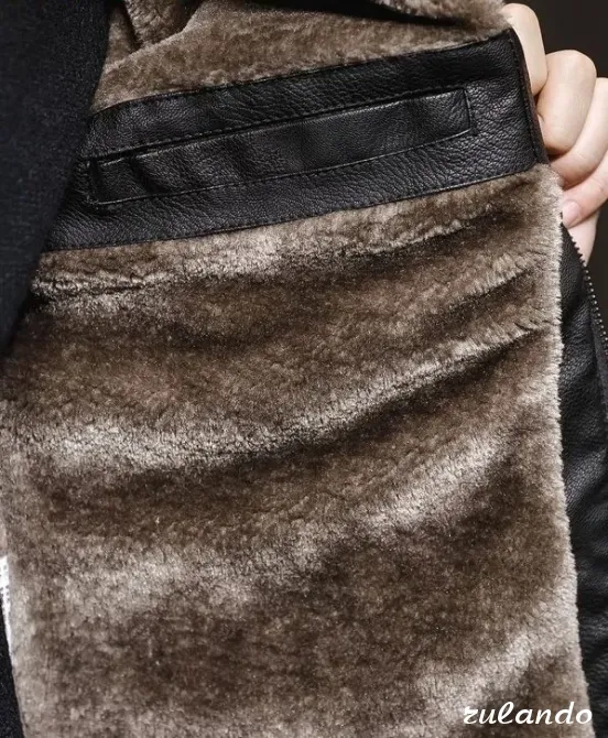 Мужская зимняя куртка с меховым воротником и меховой подкладкой, размер 54 Калининград - изображение 6