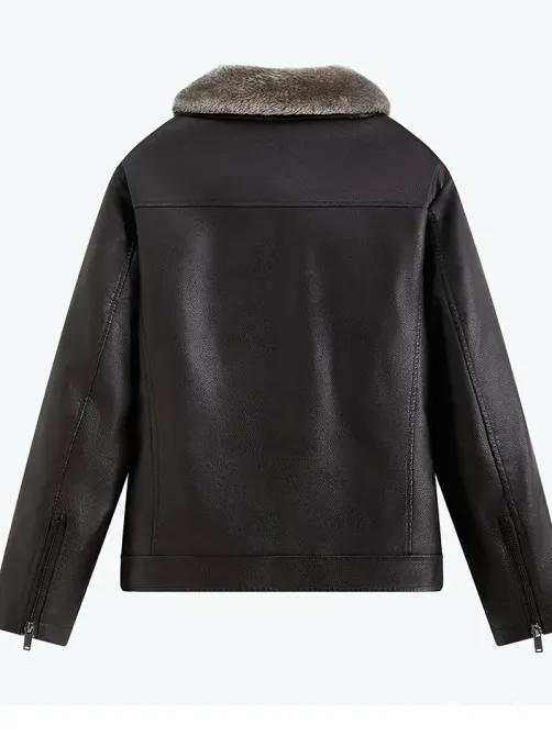 Мужская зимняя куртка с меховым воротником и меховой подкладкой, размер 54 Калининград - изображение 4