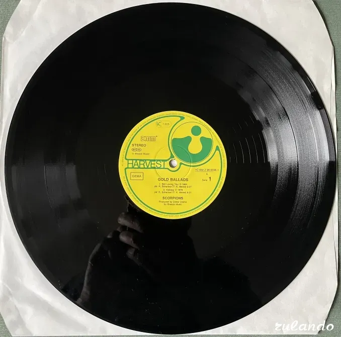 Виниловая пластинка Scorpions – Gold Ballads Севастополь - изображение 5