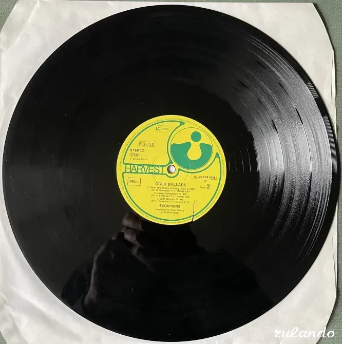 Виниловая пластинка Scorpions – Gold Ballads Севастополь - изображение 4