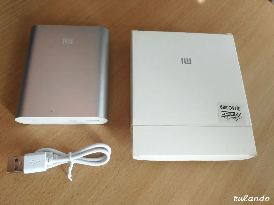 Внешний аккумулятор Power Bank Xiaomi 10400 mAh. Серебристый. Новый Краснодар - изображение 1
