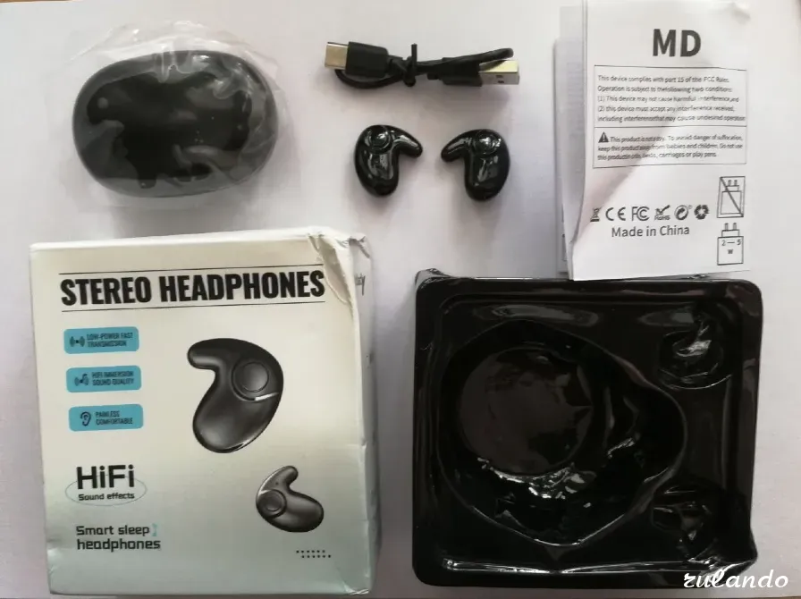 Smart наушники для сна MD беспроводные, Hi-Fi, микрофон, шумоподавлением, сенсор. управление Краснодар - изображение 8